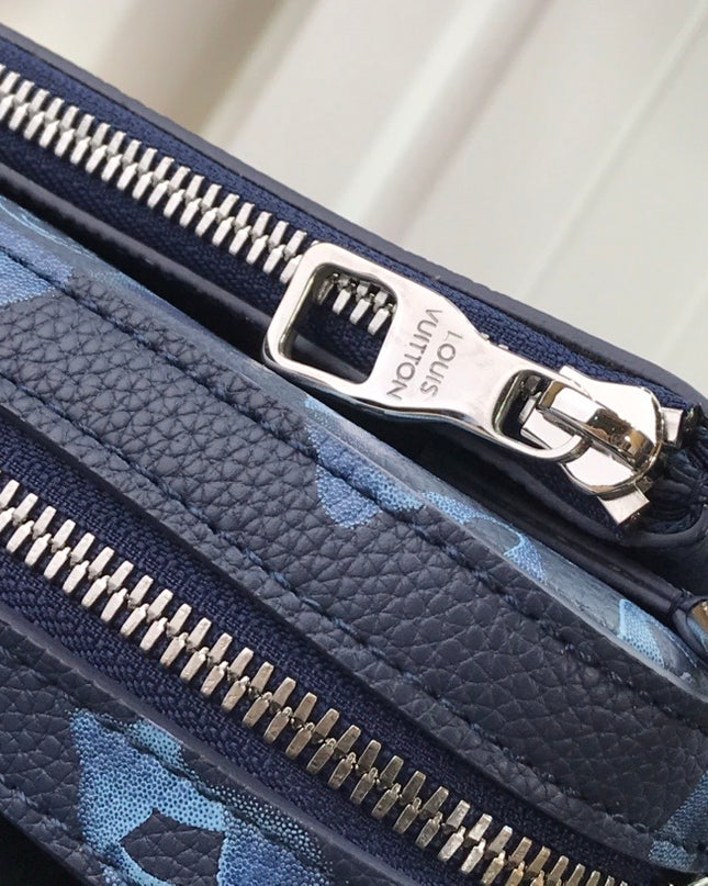 Louis Vuitton Trio Messenger Bag M57840 – Monogram Watercolor Blue
