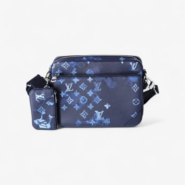 Louis Vuitton Trio Messenger Bag M57840 – Monogram Watercolor Blue