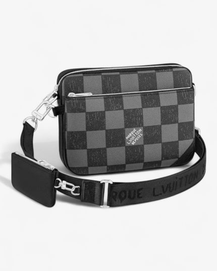 Louis Vuitton Trio Messenger Bag N80401 – Black & Gray