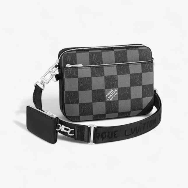 Louis Vuitton Trio Messenger Bag N80401 – Black & Gray
