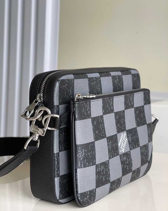 Louis Vuitton Trio Messenger Bag N80401 – Black & Gray