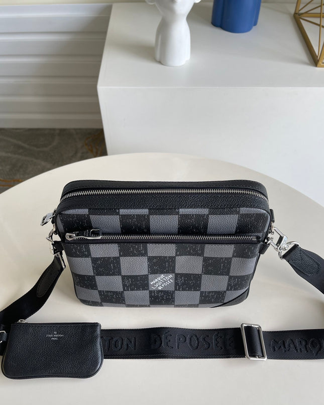 Louis Vuitton Trio Messenger Bag N80401 – Black & Gray