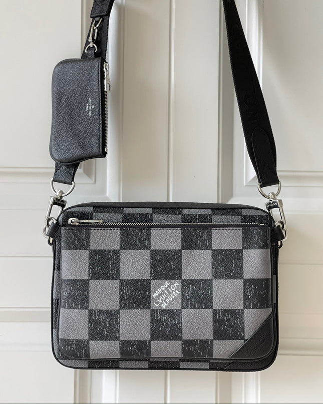 Louis Vuitton Trio Messenger Bag N80401 – Black & Gray