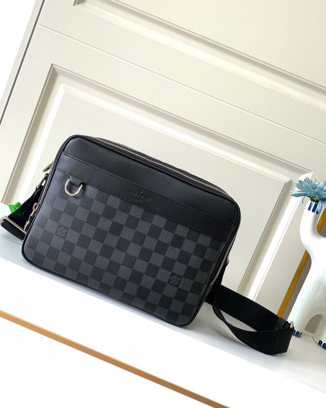 Louis Vuitton District PM Messenger Bag – Damier Graphite