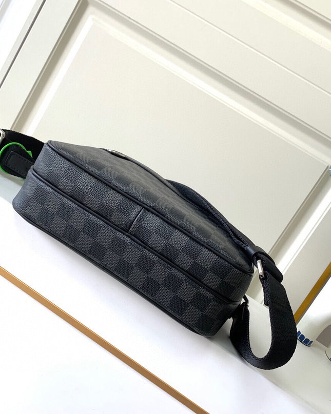 Louis Vuitton District PM Messenger Bag – Damier Graphite