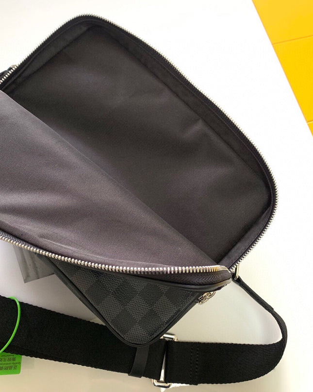 Louis Vuitton District PM Messenger Bag – Damier Graphite