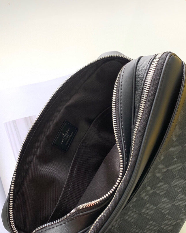 Louis Vuitton District PM Messenger Bag – Damier Graphite