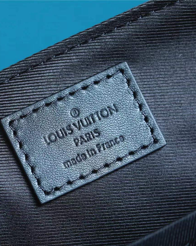 Louis Vuitton Trunk Messenger Bag M45727 - Black Leather Trim