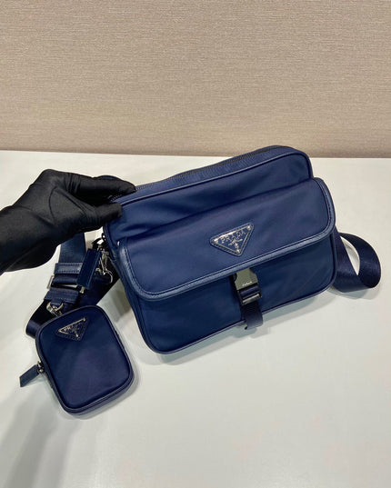 Prada Messenger Bag 2VH133B – Navy