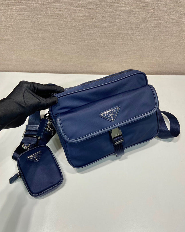 Prada Messenger Bag 2VH133B – Navy