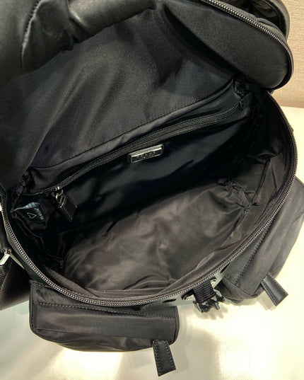 Prada Nylon Messenger Bag – Black
