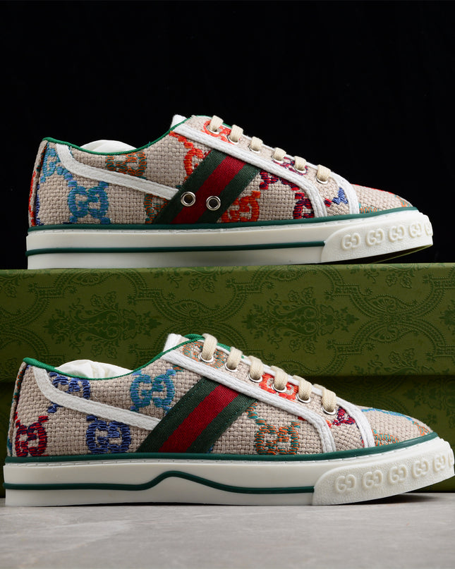 Gucci Tennis 1977 Limited Edition Canvas Sneakers