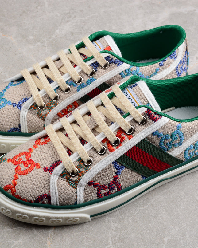 Gucci Tennis 1977 Limited Edition Canvas Sneakers