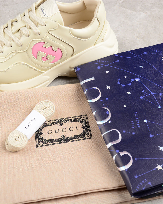 Gucci Rhyton Original-Grade Top-Layer Cowhide Sneakers