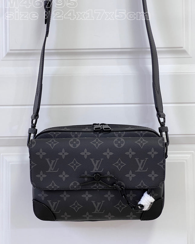 Louis Vuitton Monogram Eclipse Messenger Bag M46295