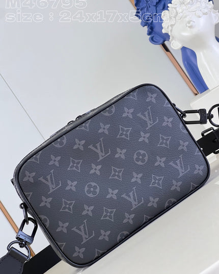 Louis Vuitton Monogram Eclipse Messenger Bag M46295