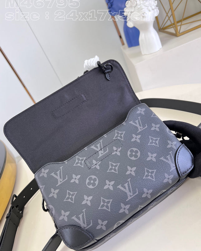 Louis Vuitton Monogram Eclipse Messenger Bag M46295