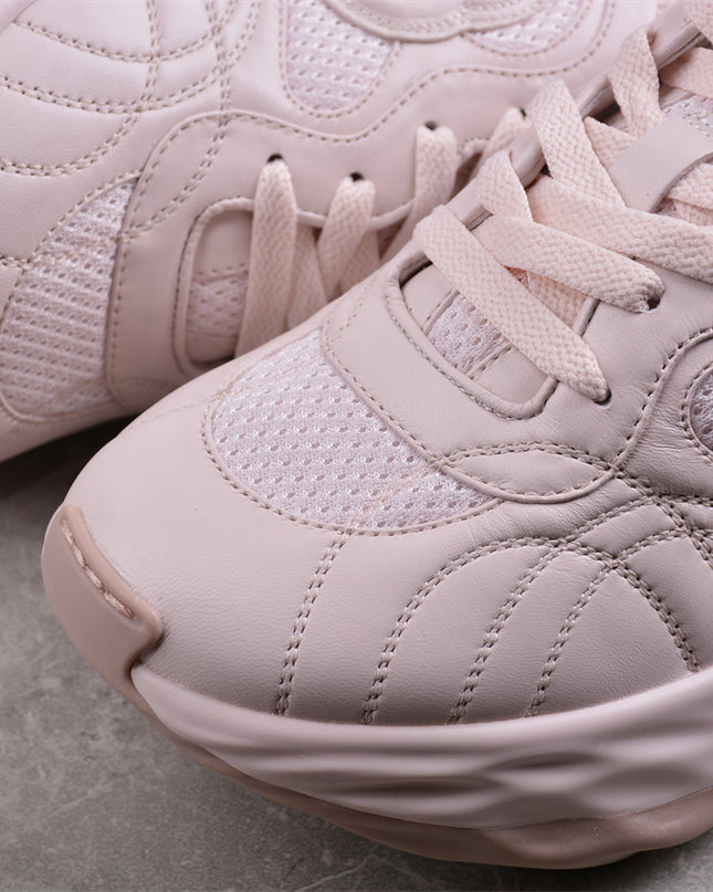Gucci Ripple Sneakers with Logo & Triple-Color Wave Sole
