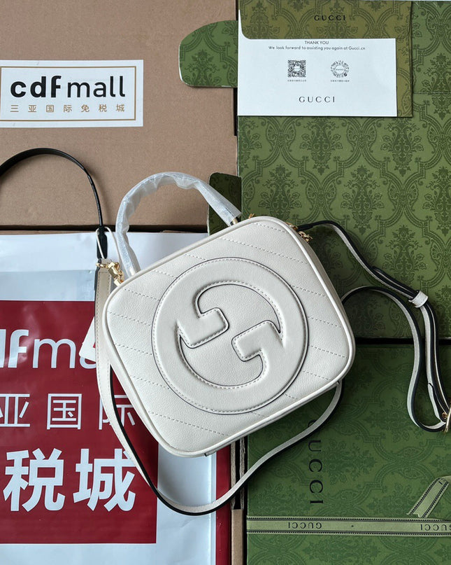 Gucci Blondie Top Handle Bag 744434 - Beige