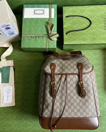 Gucci Medium Backpack With Interlocking G 696013