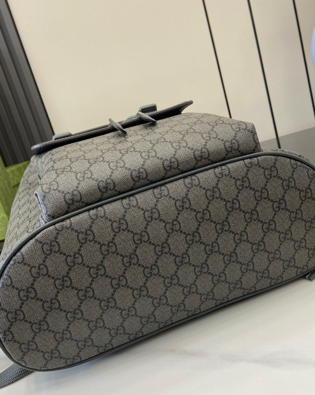 Ophidia Large Gg Backpack 792104 Grey
