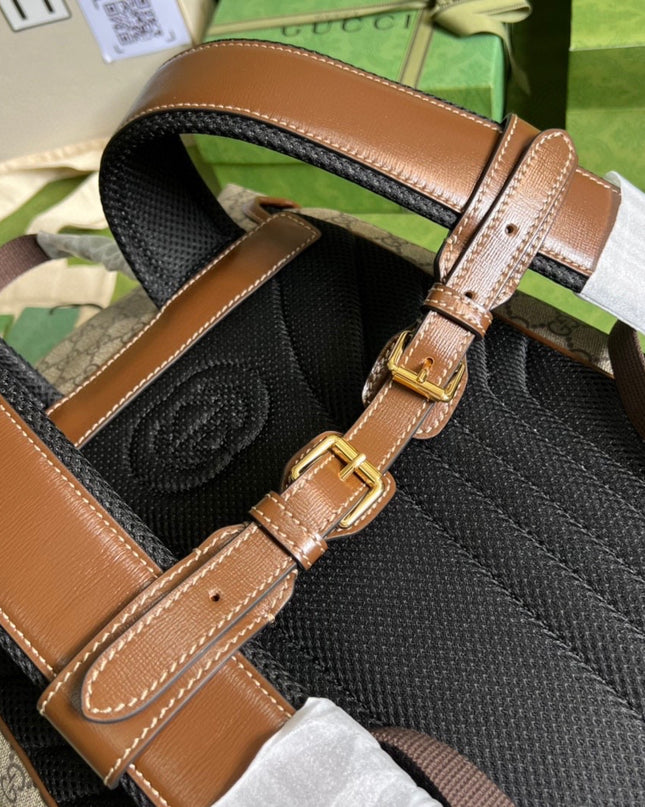 Gucci Medium Backpack With Interlocking G 696013