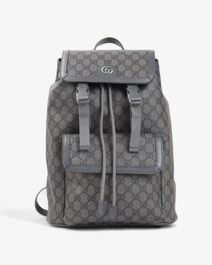 Ophidia Large Gg Backpack 792104 Grey