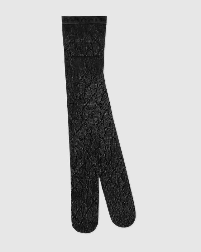 Gucci Black GG Stretch Tights