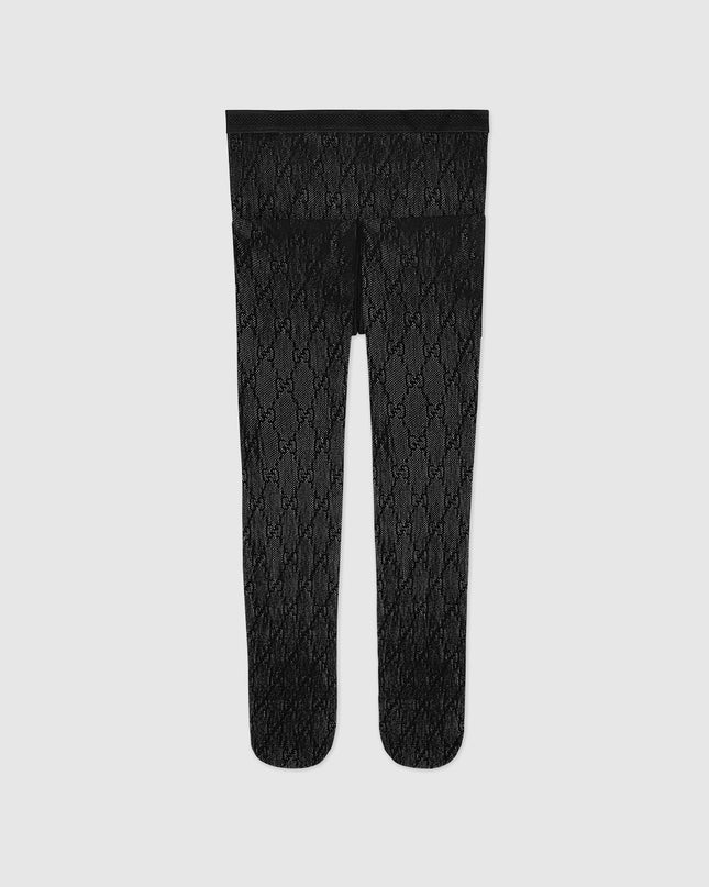 Gucci Black GG Stretch Tights