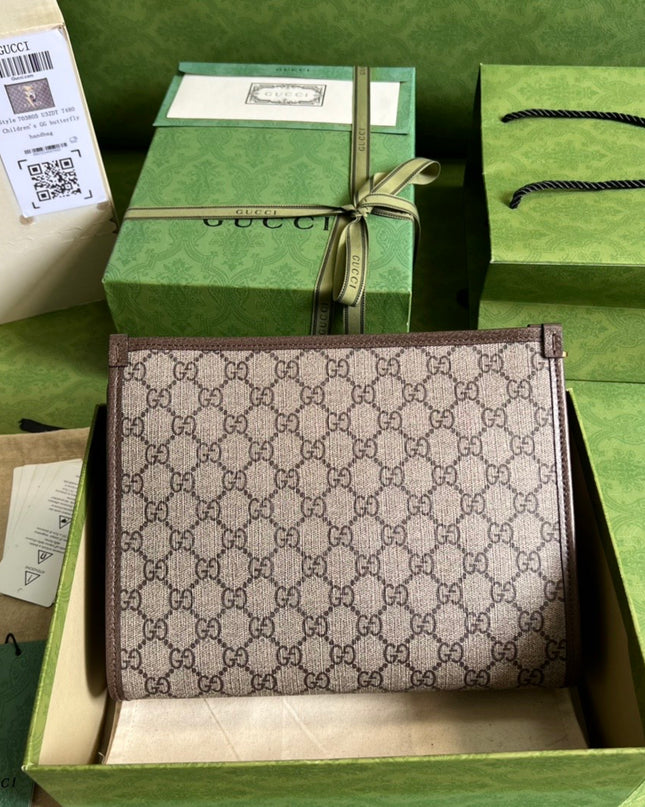 Gucci Bananya Print Pouch 703805