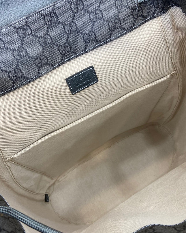 Ophidia Large Gg Backpack 792104 Grey