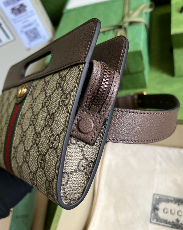 Gucci Ophidia GG Medium Messenger Bag – Web Stripe Canvas
