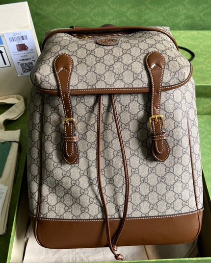 Gucci Medium Backpack With Interlocking G 696013