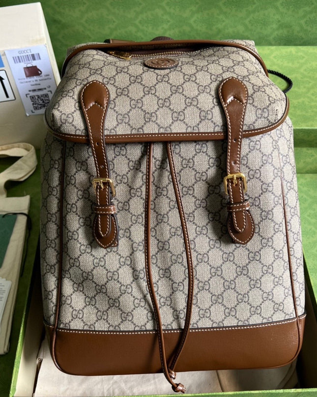 Gucci Medium Backpack With Interlocking G 696013